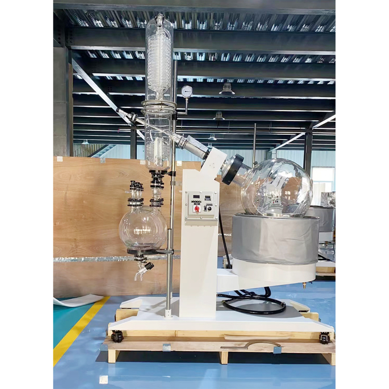 Double Glass Rotary Evaporator 100L Stainless Steel Aluminum Alloy