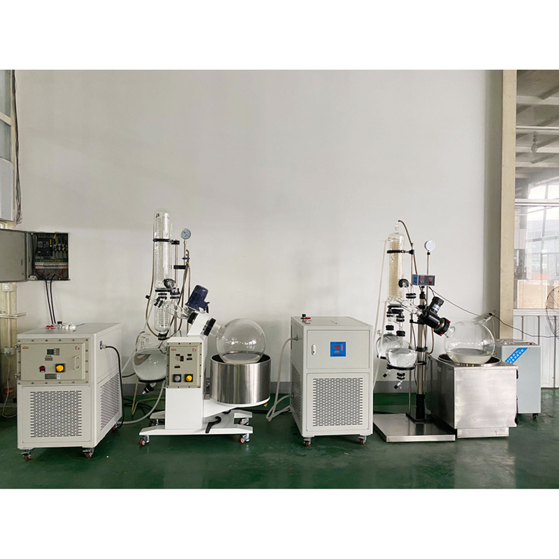 Double Glass Rotary Evaporator 10L-50L with Digital Display