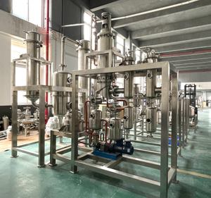 Vacuum Short Range Molecular Distillation of Stainless Steel 0.1㎡